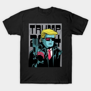 Trumpinator 2024 Ill Be Back Donald Trump 2024 T-Shirt